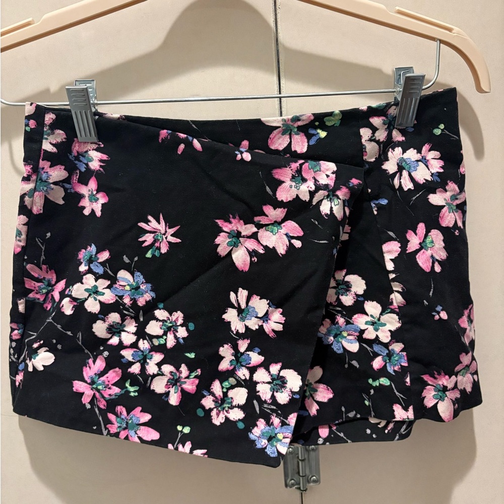Floral Mini Skort